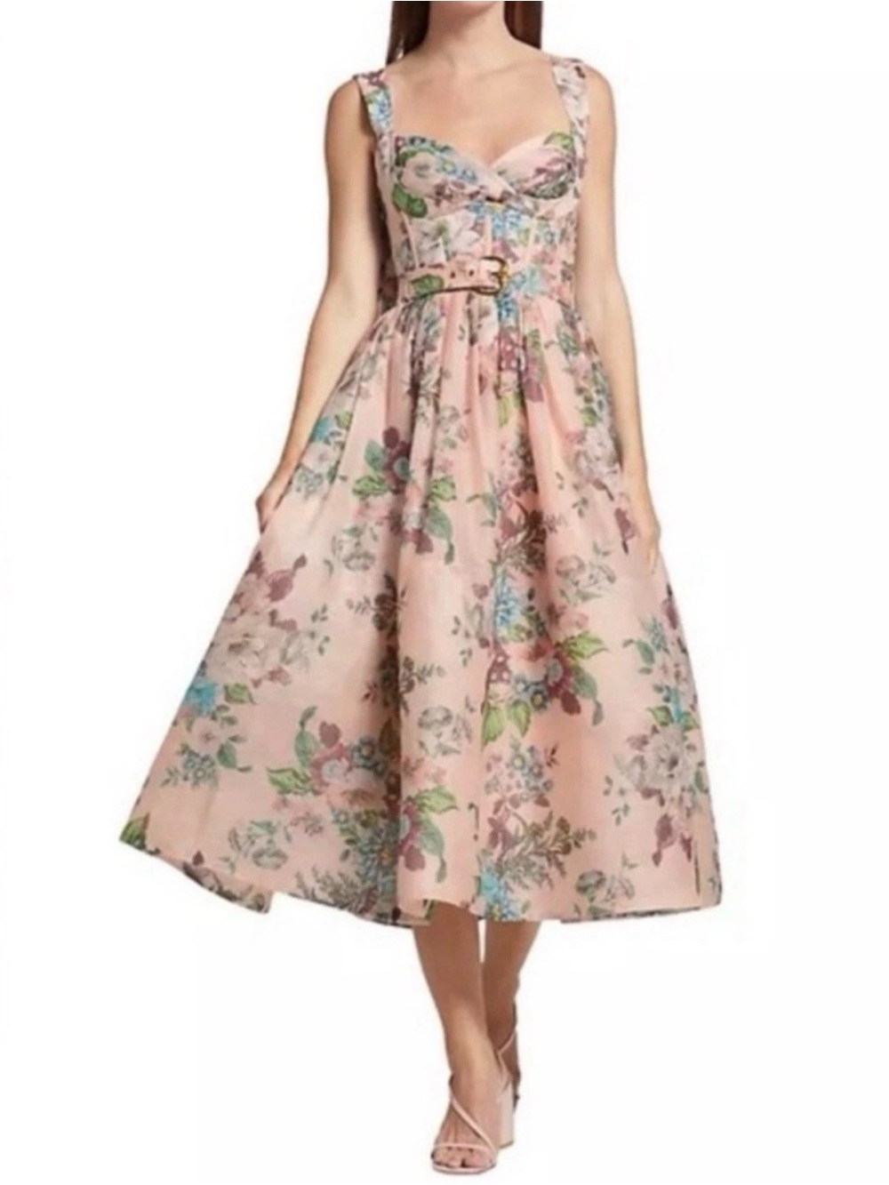 Zimmermann Matchmaker Midi dress in size 1